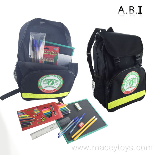 School Bag Stationery School Backpack Set Kit